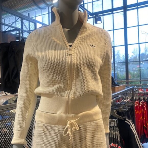 adidas Originals Jackets & Blazers - adidas Originals Premium Crochet Track Top